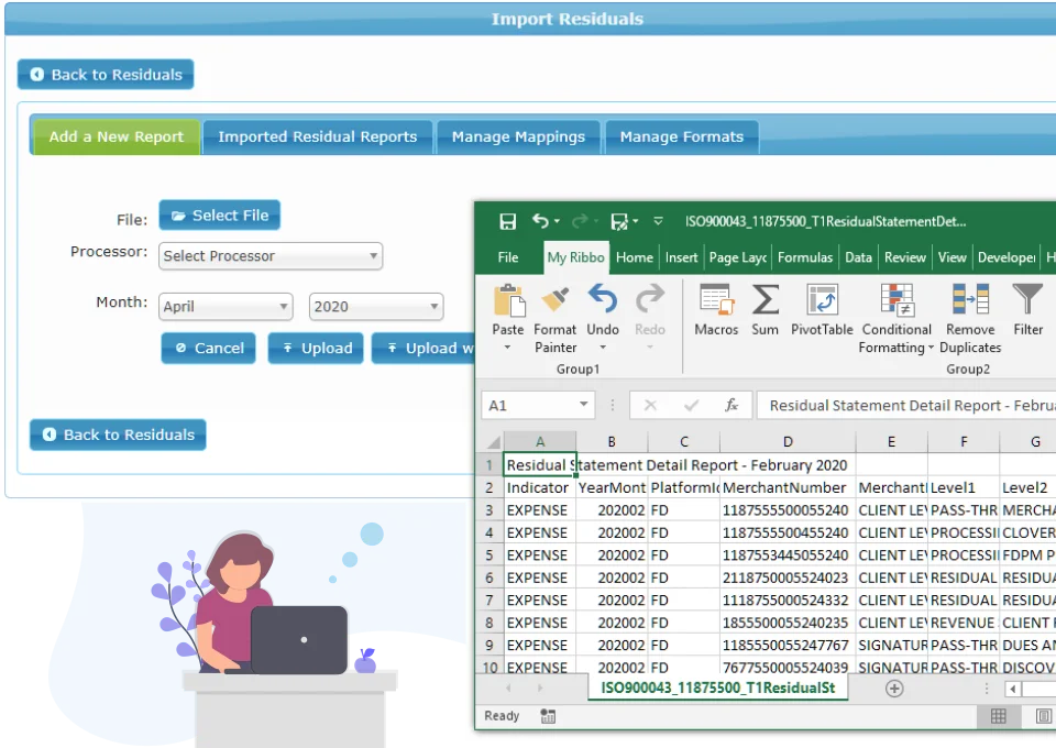 Residuals dashboard
